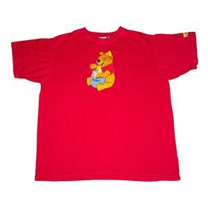 Vintage 90s Disney Winnie the Pooh Hunny Embroidered T-Shirt